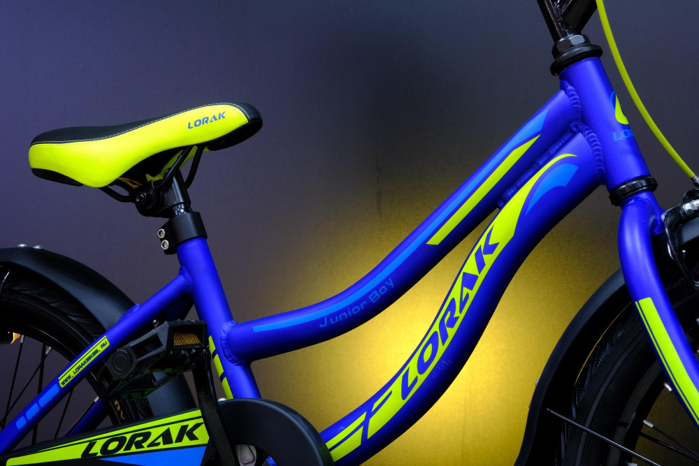 Lorak Junior 18 Boy Матовый Синий/Жёлтый