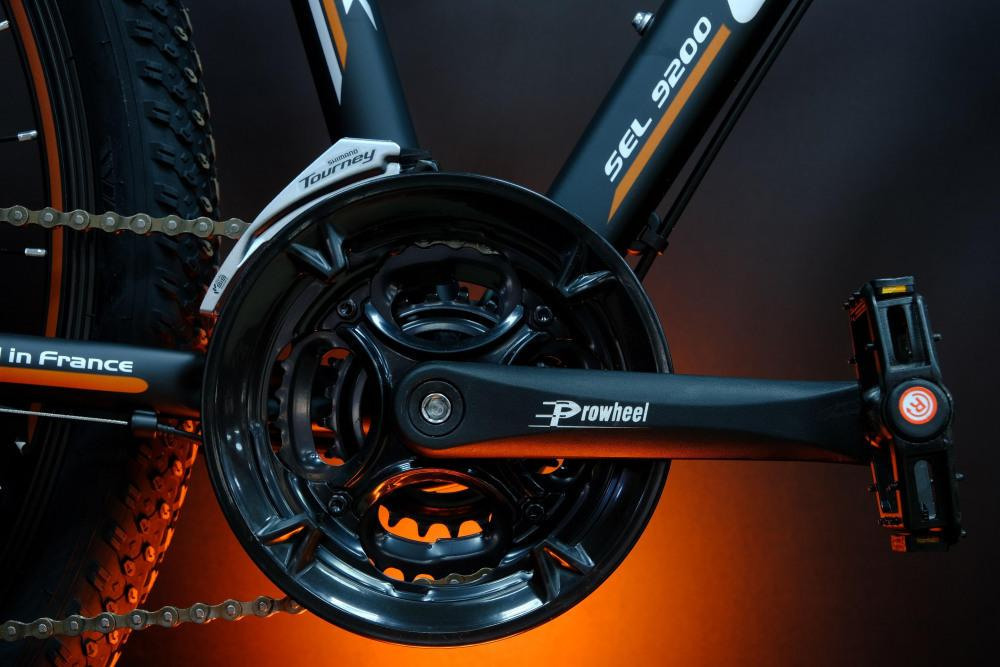 Lorak Sel 9200 Матовый Чёрный/Коричневый 21р (на раму 183-190)