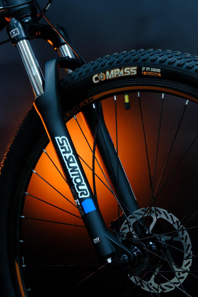 Lorak Sel 9200 Матовый Чёрный/Коричневый 21р (на раму 183-190)