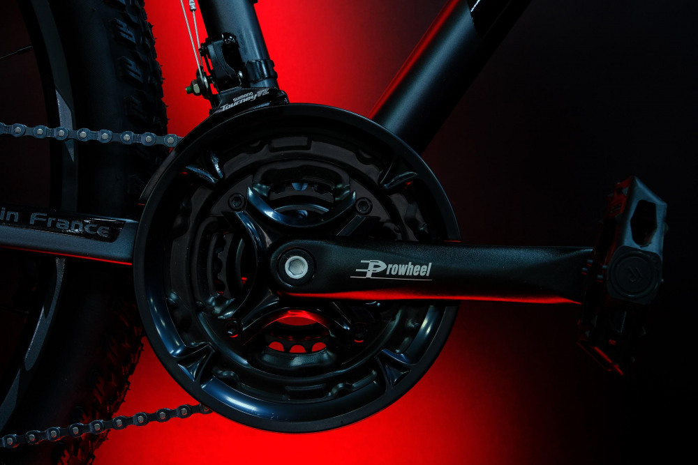 Lorak LX5 HD Матовый Чёрный/Серый рама 21 (на рост 183-190)