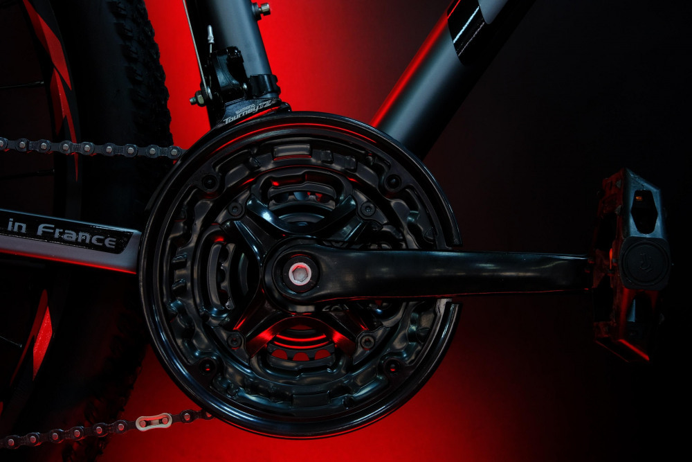 Lorak LX3 Матовый Серый/Красный рама 21 (на рост 183-190)