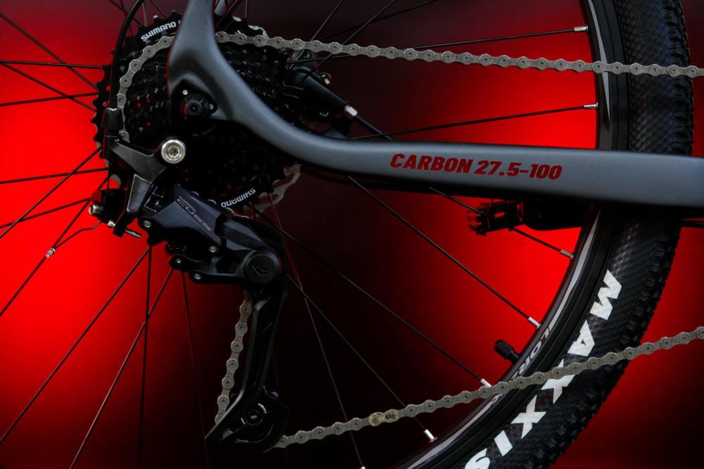 LORAK Carbon 27,5 100 Матовый Серый/Черный рама 17 (на рост 155-173)